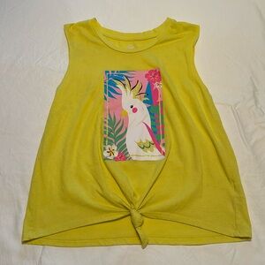 Yellow tank top girls xxl 18